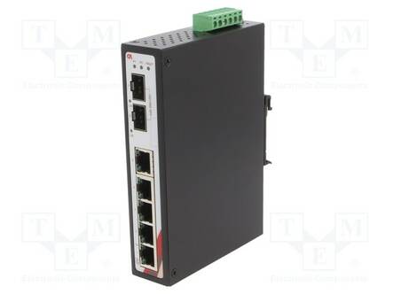 ETHERNET KYTKIN - PORTTIEN LUKU: 7 - 12÷48VDC - 7W - Teollisuusverkot - EGU-0702-SFP-T - 1