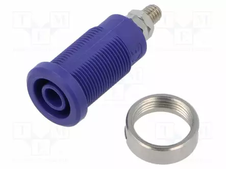 LABORATORY CONNECTOR: 4MM BANANA - SOCKET - 1KV - 36A - VIOLET - Banaanijatkoliittimet - PJP3265-I-VT - 1