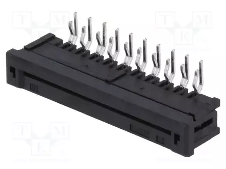 LIITIN: FFC/FPC - THT - 50V - 0,5A - PIN: 20 - 1MM - VAAKASUORA - -25÷85°C - FFC/FPC liittimet rasteri 1,00mm - 20FMZ-ST - 1