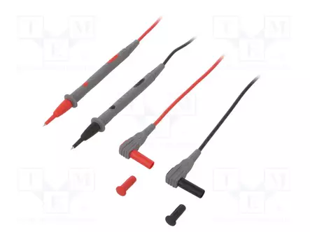 MITTAUSJOHDOT - NIMELLISVIRTA: 10A - PIT: 1,2M - MITTAUSJOHDOT X2 - Mittausjohdot - AX-TLP-001T - 1