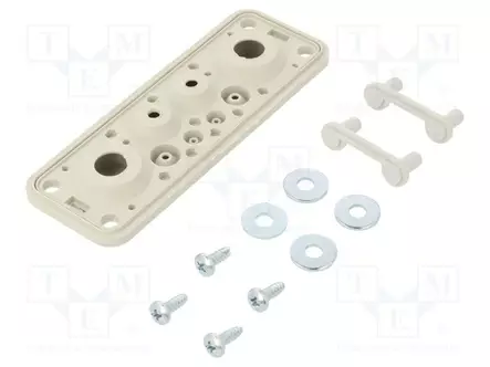 MONIREIKÄINEN LÄPIVIENTIRENGAS - HARMAA - AUKK.LKM: 8 - -40÷120°C - Läpivientirenkaat - FMB5FSET - 2