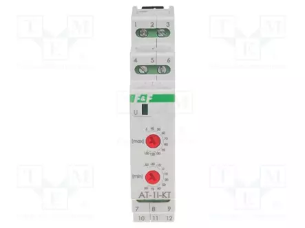 MUUNTAJA: LÄMPÖTILA-9÷30VDC - OUT 1: 4÷20MA - IN 1: KTY81-210 - IP20 - Teollisuus lämpötila-anturit & muuntimet - AT-1I-KT - 1