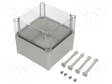 ASENNUSKOTELO - X: 188MM - Y: 188MM - Z: 180MM - SOLID - HARMA - Yleiskäyttöiset kotelot - PC191918T - 1