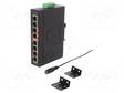 ETHERNET KYTKIN - PORTTIEN LUKU: 8 - 12÷48VDC - RJ45 - Teollisuusverkot - LNX-800A-E-T - 1