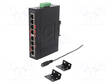 ETHERNET KYTKIN - PORTTIEN LUKU: 8 - 12÷48VDC - RJ45 - Teollisuusverkot - LNX-800AG-T - 1
