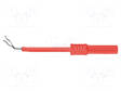 MITTAPIIKKI - 1A - PUNAINEN - PISTORASIAN KOKO: 4MM - 3MOHM - Mittapäät - ZPK8188NI-RT - 1