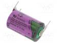 PARISTO: LITIUM- (LTC) - 1/2AA - 3,6V - 1200MAH - Ø14,7X25,2MM - Alkaliparistot - SL-350PT - 1