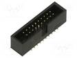 LIITIN: IDC - PISTORASIA - UROS - PIN: 20 - PYSTYSUORA - SMT - 1,27MM - 2X10 - IDC liittimet - HBHR-B2-20-VG-SMT - 1