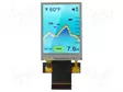 TFT NÄYTTÖ - 2,4" - 240X320 - VALAISTUS: LED - KOOT: 42,8X59,9X3,93MM - TFT-näytöt - NHD-2.4240320AF-CT - 1