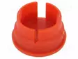 KANSI NUPILLE - POLYAMIDI - PUNAINEN - 12,5MM - Potentiometrien nupit - DKM15D-RT - 2