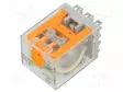 RELE - 3PDT - UKELAN: 24VDC - 16A - MAX.400VAC - 400OHM - Tehoreleet - DRW373024LT - 1