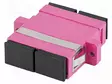 ADAPTERI - OM4 - SC/UPC,MOLEMMIN PUOLIN - 50/125UM - VIOLETTI - Patchcordit ja valokuitu-pigtailit - FA-SCUPMD41-0001VT - 1