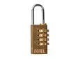 COMBINATION PADLOCK SET 3 x 20mm - Lukot ja riippulukot - SLKCSET - 2