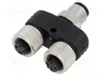 M12 ADAPTER FY-M12D-04M-M12D-04F-T-0100 - M12 liittimet - FYM12D04MM12D04FT - 1
