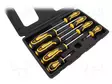 SCREWDRIVER: UNIVERSAL-SET - PHILLIPS,SLOT - PLASTIC BOX - 8PCS. - Ruuvimeisselit ja sarjat - NB-03SET - 3