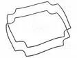 TIIVISTE - Koteloiden lisätarvikkeet - HM-1557FGASKET - 1