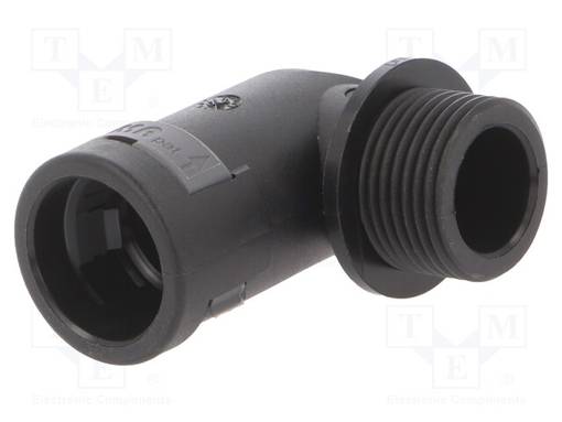 90° KULMALIITIN - KIERRE: METRINEN,ULKO-POLYAMIDI 6 - Punosten lisätarvikkeet - I-SVWD-M406GT - 1