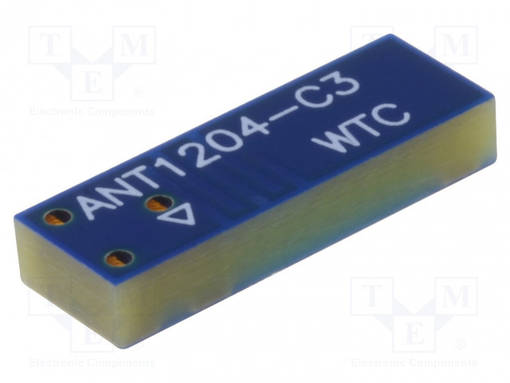 ANTENNI - BLUETOOTH,WIFI - 2DBI - LINEAARINEN - 12X4X2MM - SMD - 50OHM - WIFI/Bluetooth antennit - RGFRA1204021A1T - 1