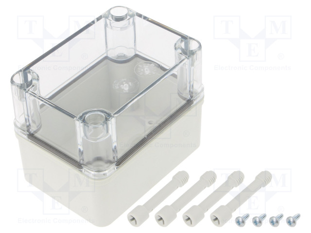 ASENNUSKOTELO - X: 80MM - Y: 110MM - Z: 85MM - PICCOLO - HARMA - Yleiskäyttöiset kotelot - PCB85T - 1