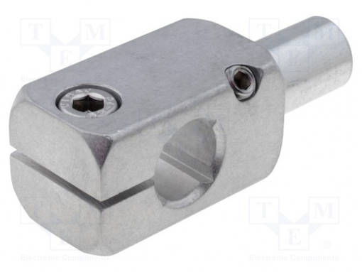 ASENNUSLIITIN - NASTA - ALUMIINI - D: 16MM - W: 25MM - H: 25MM - Anturipidikkeet - GN476-B16-16-W-MT - 1