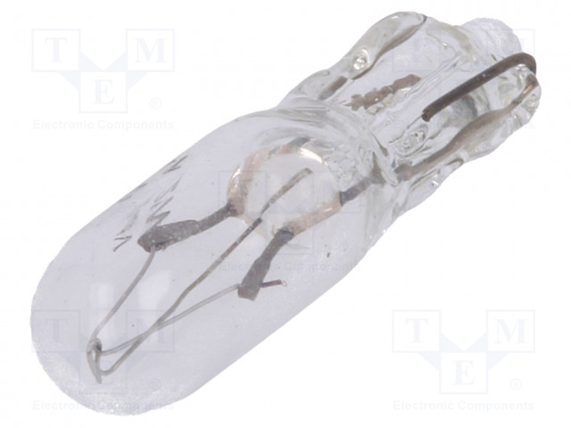 AUTOPOLTTIMO-W2X4,6D - T5 - LÄPINÄKYVÄ - 24V - 1,2W - LLB - KUORMA-AUTOT - Ajoneuvojen polttimot ja LEDit - LLB508T - 1