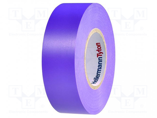 ERISTYSTEIPPI - W: 19MM - L: PAKS.: 0,15MM - VIOLETTI - Eristysteipit ja -nauhat - HTAPE-FLX-19VT - 1