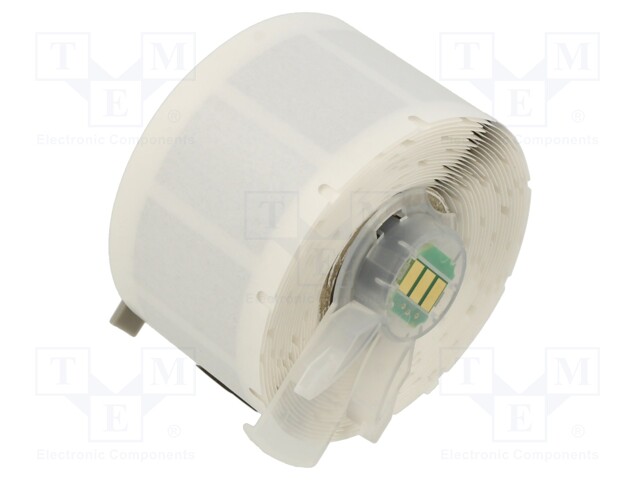 ETIKETTI - 27MM - VALKOINEN - H: 18MM - Tarratulostimet ja merkitsijät - M6-04-7593-WT - 1