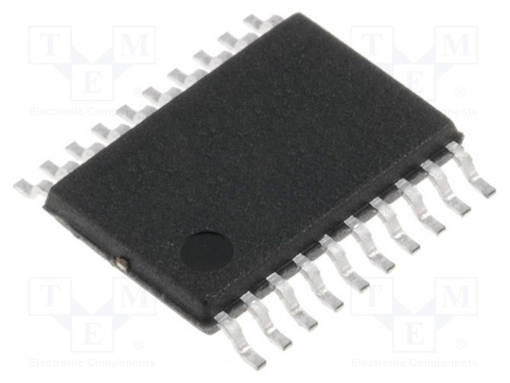 IC: DIGITAALINEN POTENTIOMETRI - 100KOHM - I2C - 8BIT - TSSOP20 - SMD - Digitaalipotentiometrit - MCP4461-104EST - 1