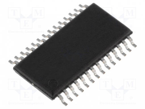 IC: DRIVER - H SILTA - ASKELMOOTTORIN OHJAIN - TSSOP28 - 2,5A - 8÷35V - Moottori- ja PWM-ajurit - A3979SLPTR-T - 1