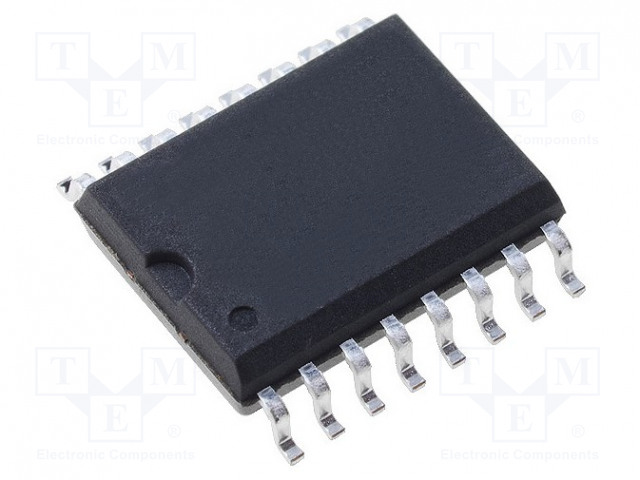 IC: RAJAPINTA - I/O EKSPANDERI - 2,5÷6VDC - I2C - SMD - SO16-W - CH: 8 - Mikropiirit - muut liitäntäpiirit - PCF8574AT - 1