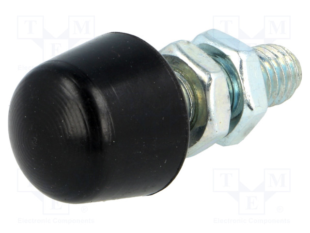 KIRISTYSPULTTI - RUUVIKIERRE: M8 - ALUSTAN HALK: 14MM - L: 43MM - Pystypuristimet ja kiristysvivut - GN708.1-M8-43-B-ST - 1