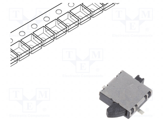 KYTKIN: ANTURI-AS: 2 - SPST - 0,01A/5VDCOHM - 0,39N - 1,7MM - Anturikytkimet - ESE31L11T - 1