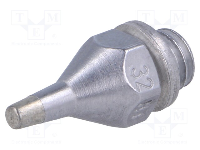 KÄRKI: JUOTTEENPOISTOKOLVEILLE - 1,3X2,7MM - Suuttimet juotteen poistoon - JBC-32HT - 1