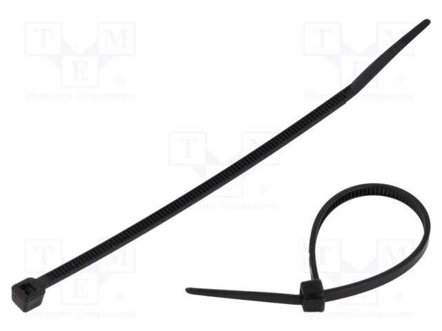 MERKIT - MUSTA - MERKIT,MERKINNÄT KAAPELEILLE JA JOHDOILLE - 10KPL - Kaapeleiden merkintä - PA-PK-20Q40AN4-KIT - 1