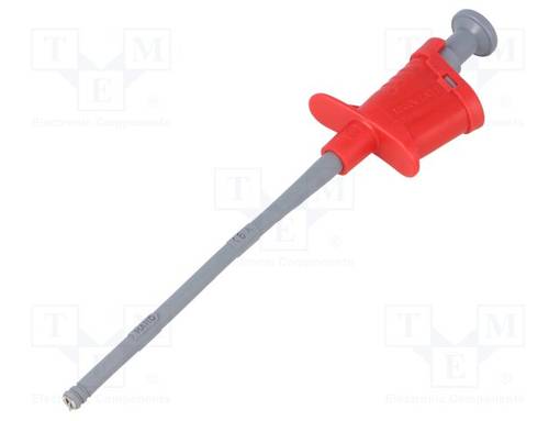 MITTAUSKOUKKU - PIHTIMÄINEN - 6A - PUNAINEN - PINNOITUS: NIKKELÖITY - Testauskoukut - SKPS6780NI-RT - 1