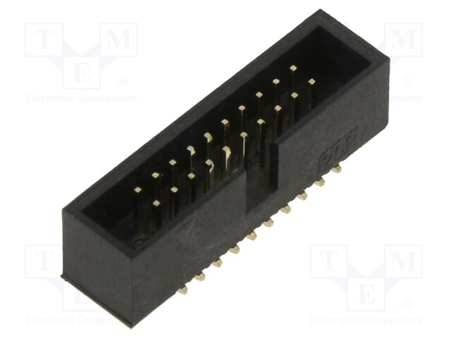 LIITIN: IDC - PISTORASIA - UROS - PIN: 20 - PYSTYSUORA - SMT - 1,27MM - 2X10 - IDC liittimet - HBHR-B2-20-VG-SMT - 1