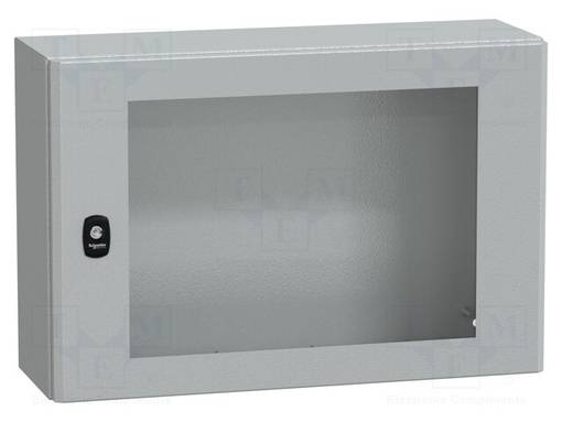 SEINÄASENNUSKOTELO - X: 400MM - Y: 600MM - Z: 200MM - SPACIAL S3D - TERÄS - IP66 - Seinään asennettavat kotelot - NSYS3D4620T - 1