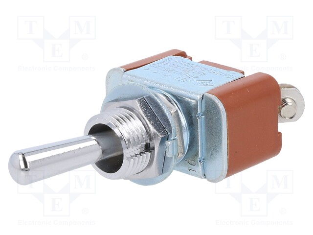 VIPUKYTKIN - ASENNOT: 2 - SPST - ON-OFF - 15A/125VAC - 15A/30VDC - -10÷70°C - Vipukytkimet - S301T - 1