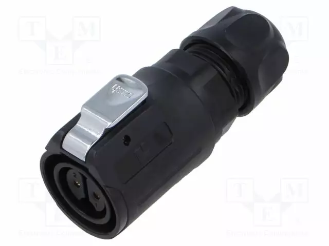 NAARASLIITIN - 02 - 10A - 400V - PIN: 2 - IP67 - SUORA - Erikoisliittimet - 2440-02-T09-CB-T - 1