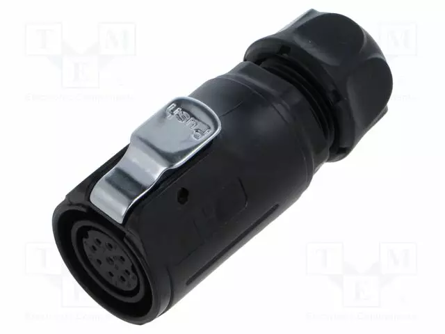 NAARASLIITIN - 02 - 5A - 250V - PIN: 9 - IP67 - SUORA - Erikoisliittimet - 2640-09-T12-CB-T - 1