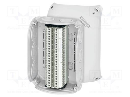 KYTKENTÄRASIA - IP66 - PURISTIMILLA - HARMA - ENYCASE® - Kytkentärasiat - HENSEL-RK-1024-T - 1