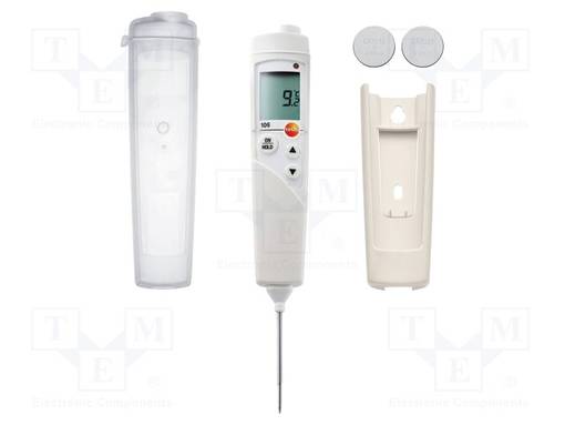 MITTARI: LÄMPÖTILA-DIGITAALINEN - LCD - -50÷275°C - IP67 - Kosteusmittarit - TESTO106-T1-SET - 1