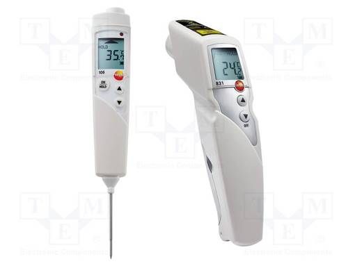 PYROMETRI - LCD - ±1,5%@-20°C÷210°C,±2%,±1,5°C@-20°C÷210°C - Kosteusmittarit - TESTO831-KIT - 1