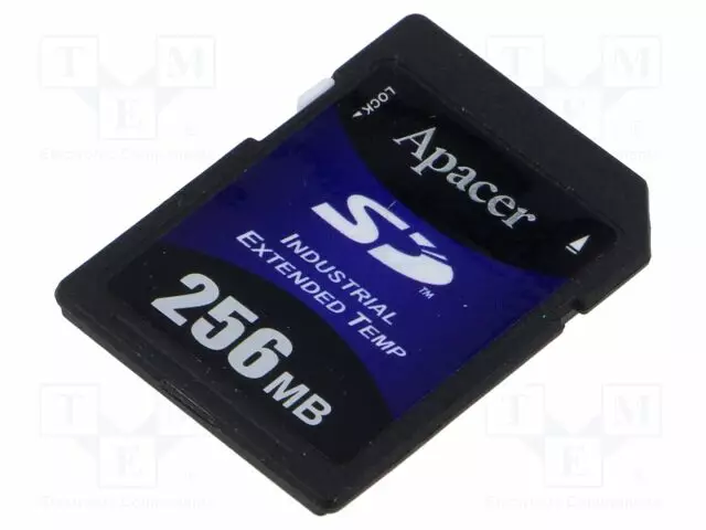 MUISTIKORTTI - TEOLLISUUS-SD,SLC - R: 23MB/S - W: 17MB/S - 256MB - Muistikortit - AP-ISD256IS2B-8T - 1