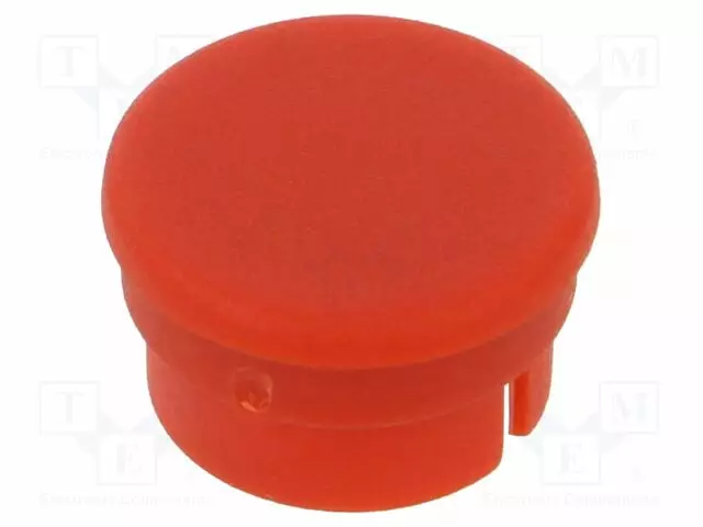 KANSI NUPILLE - POLYAMIDI - PUNAINEN - 12,5MM - Potentiometrien nupit - DKM15D-RT - 1
