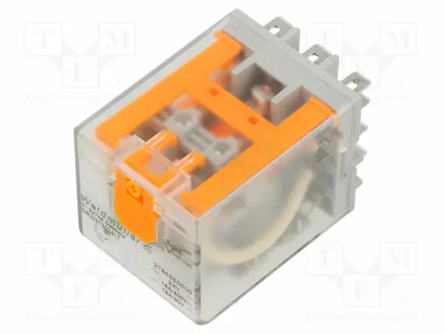 RELE - 3PDT - UKELAN: 24VDC - 16A - MAX.400VAC - 400OHM - Tehoreleet - DRW373024LT - 1