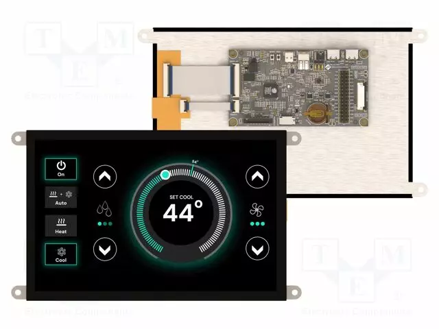 TFT NÄYTTÖ - 8" - 1280X800 - 32MBFLASH,32MBPSRAM - 900CD/M2 - ESP32-P4 - Älykkäät näytöt - ESP32-P4-80CT - 1