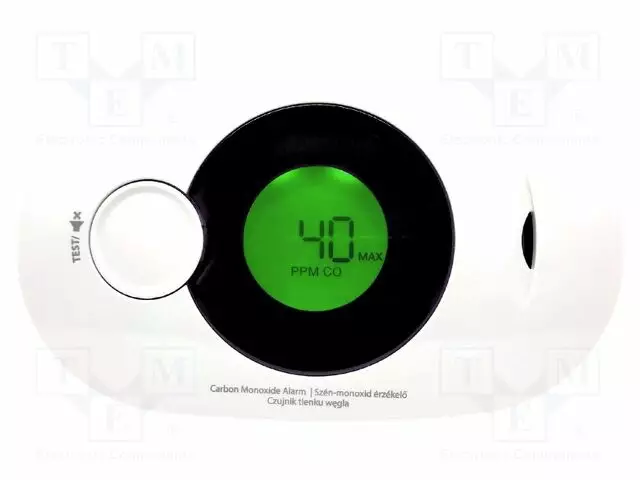 MITTARI: CO ILMAISIN - LCD NÄYTTÖ - 129X76X31MM - -10÷40°C - Kaasumittarit ja -dataloggerit - FA-FA3322-INT - 1