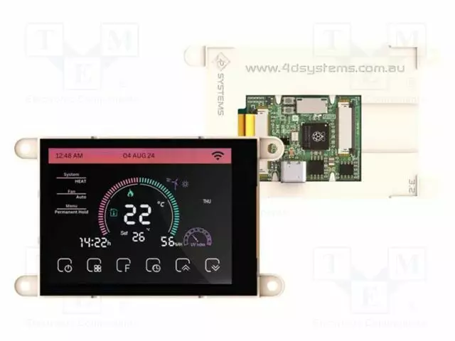 TFT NÄYTTÖ - 2,8" - 240X320 - 520BSRAM,8MBPSRAM,16MBFLASH - 280CD/M2 - Älykkäät näytöt - GEN4-RP2350-28CT - 1