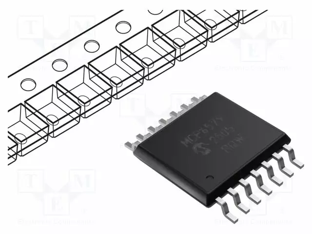 KOMPARAATTORI - PIENTEHO - CMP: 4 - 40NS - 1,8÷5,5V - SMT - TSSOP14 - Operaatiovahvistimet - SMD - MCP6579T-EST - 1